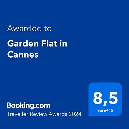 Garden Flat In Cannes Kültér fotó
